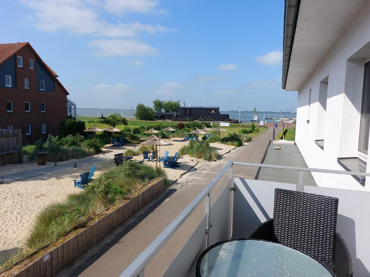 Haus Strandglueck - Urlaub Mit Blick Auf Den Duemmer See Daire Lembruch Dış mekan fotoğraf